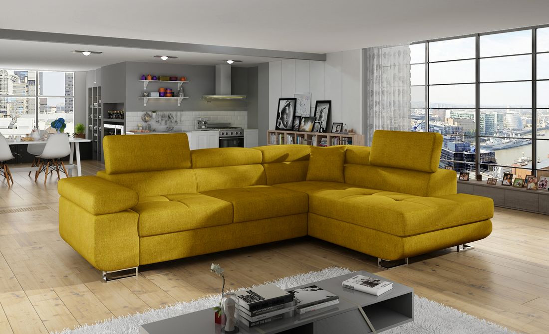 Anna corner sofa bed with storage O68