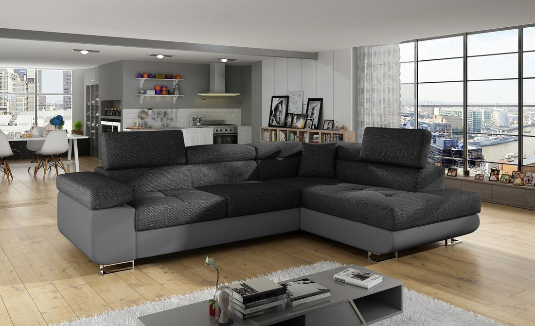 Anna corner sofa bed with storage I96/S29