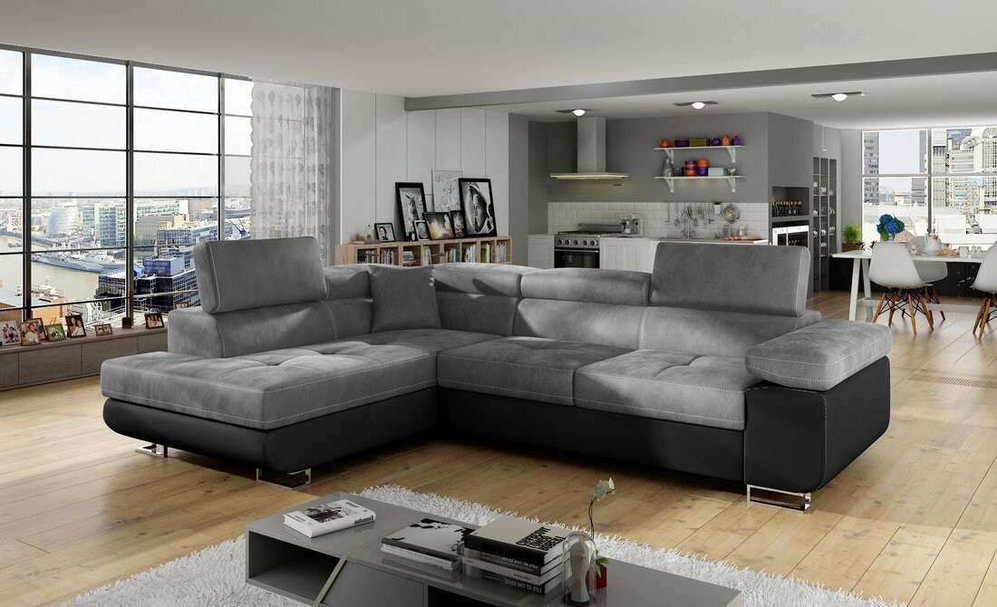 Anna corner sofa bed with storage M84/M11