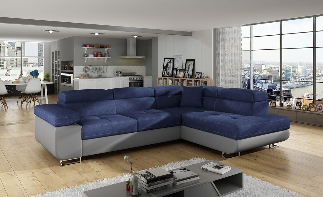 Cambridge corner sofa bed with storage O81/S29