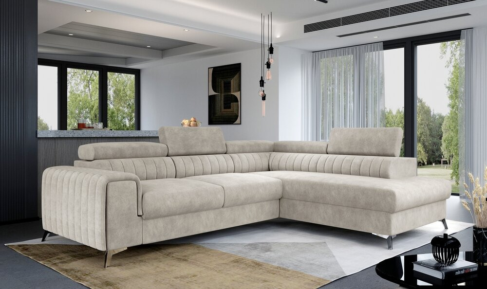Wakefield corner sofa bed with storage D21
