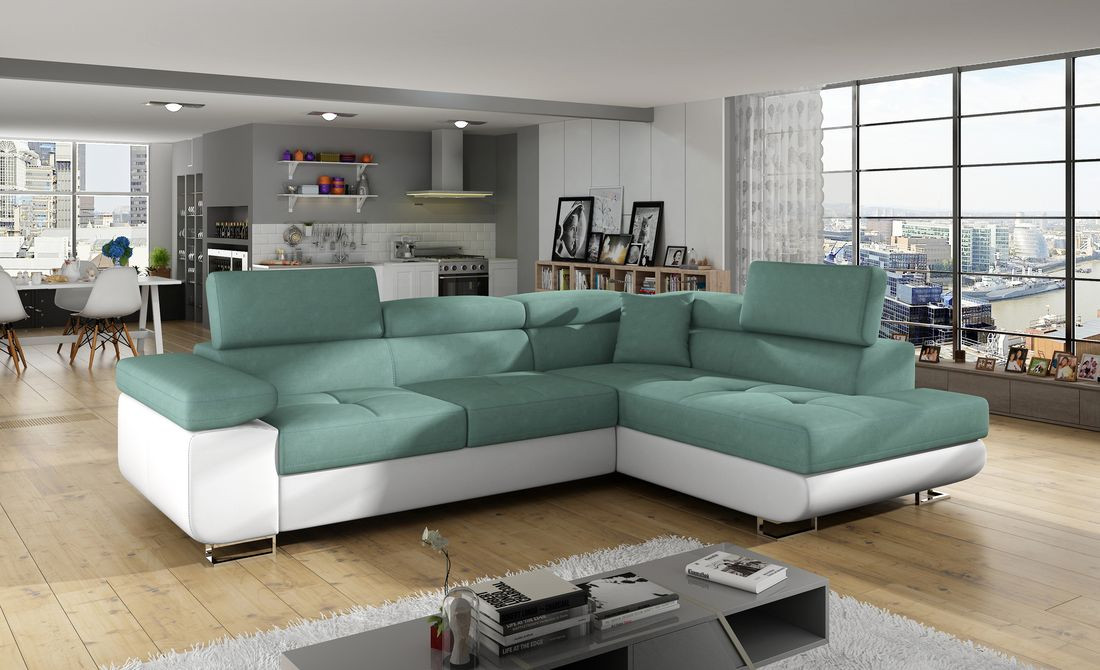 Anna corner sofa bed with storage O83/S17