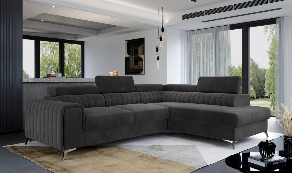 Wakefield corner sofa bed with storage M97