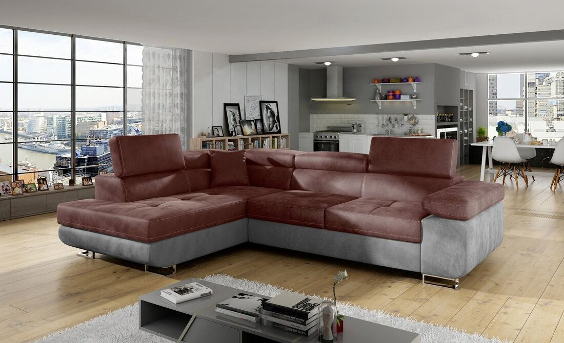 Anna corner sofa bed with storage M63/M84