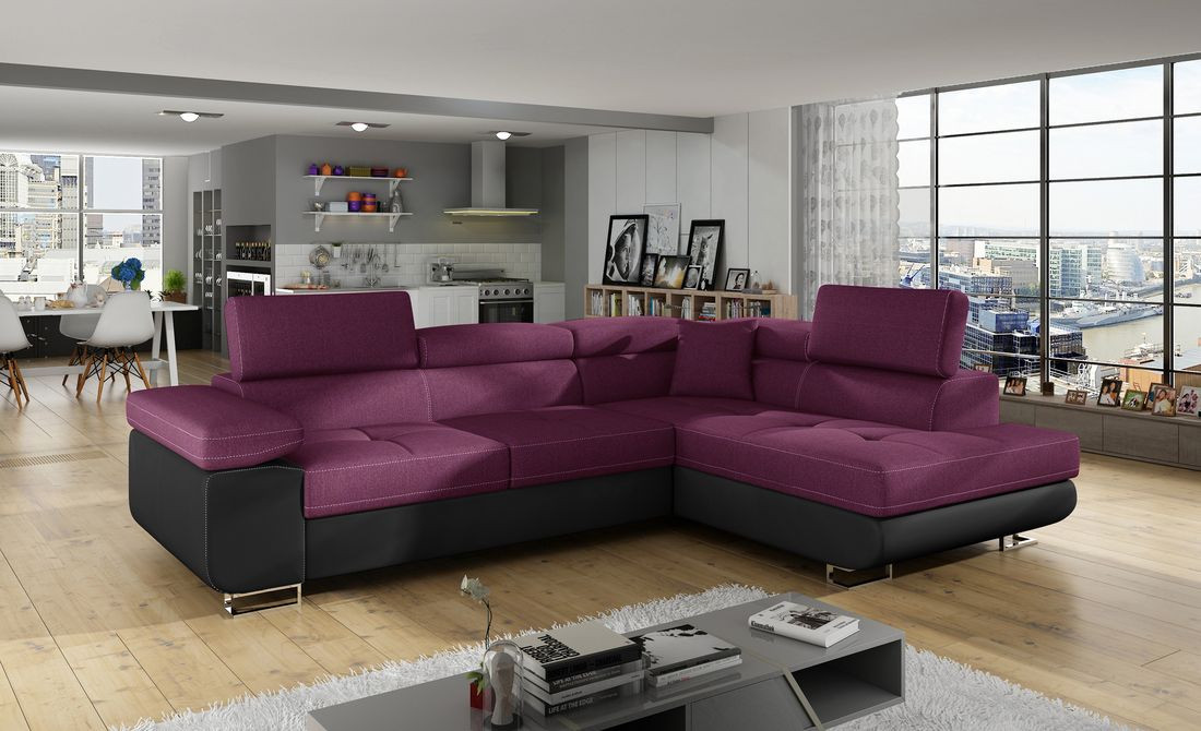 Anna corner sofa bed with storage L68/S11