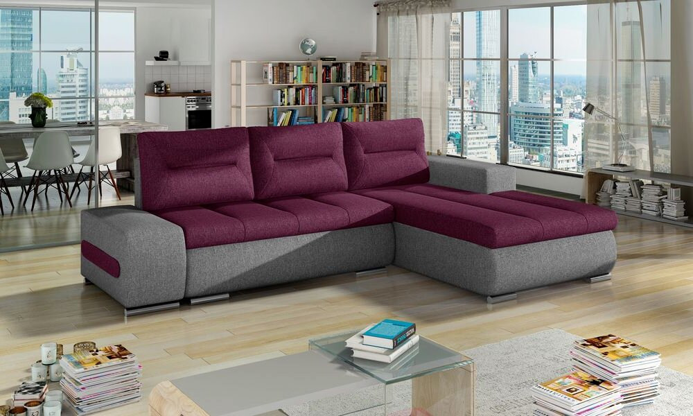 Wolverhampton corner sofa bed with storage L68/L98