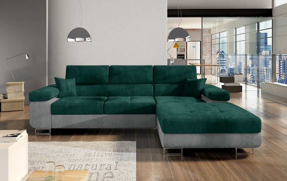 Norwich corner sofa bed with storage K19/P05