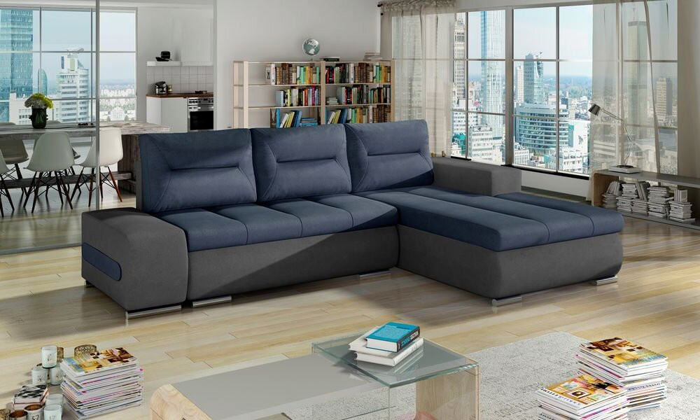 Wolverhampton corner sofa bed with storage S76/S93