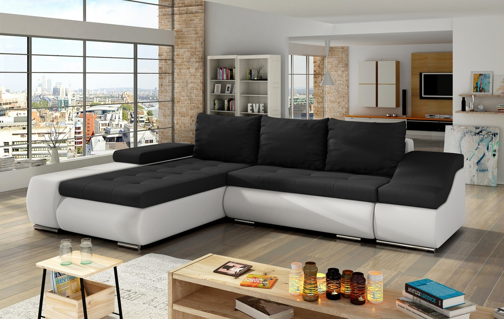 Preston corner sofa bed with storage S14/S17