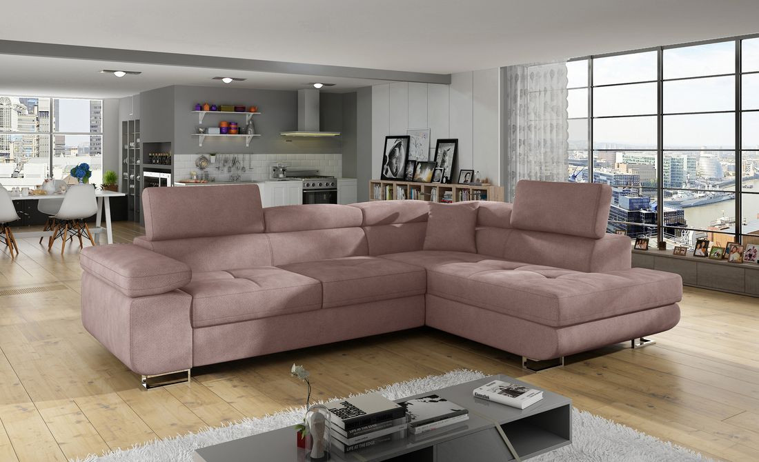 Anna corner sofa bed with storage S61