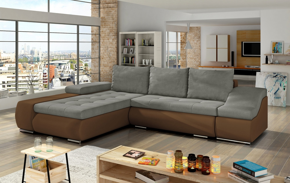 Preston corner sofa bed with storage S13/S15