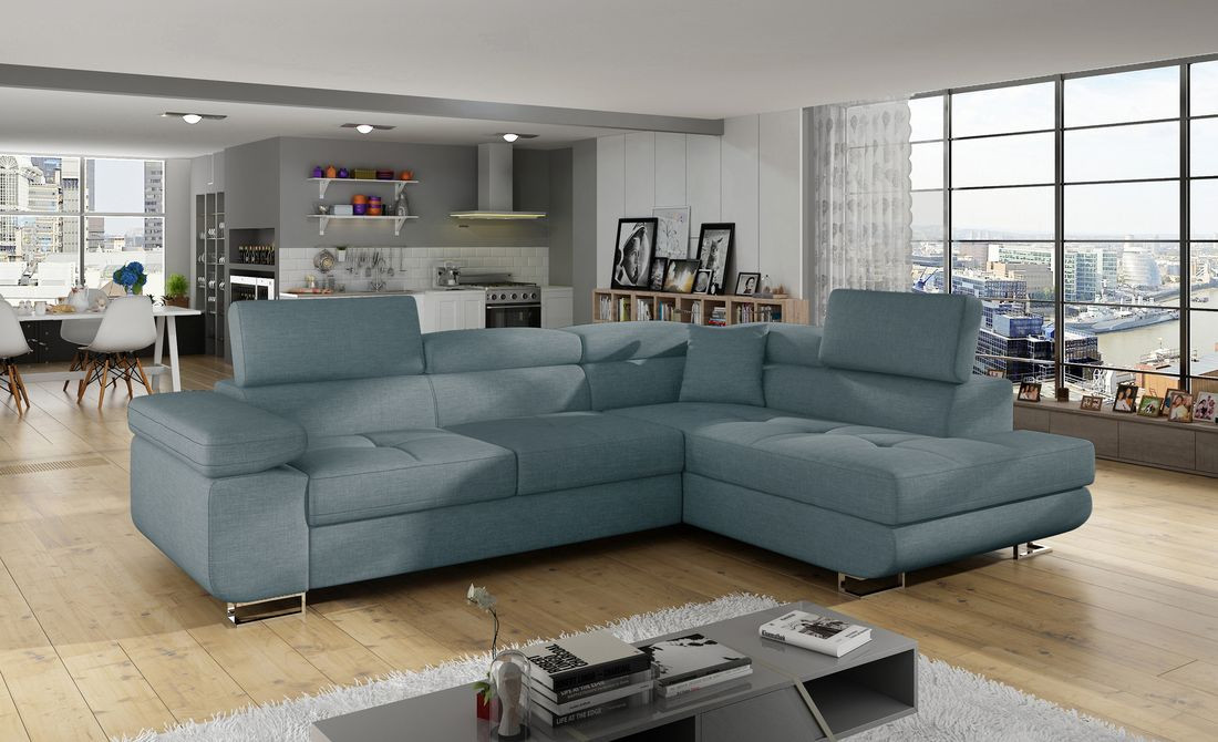 Cambridge corner sofa bed with storage C