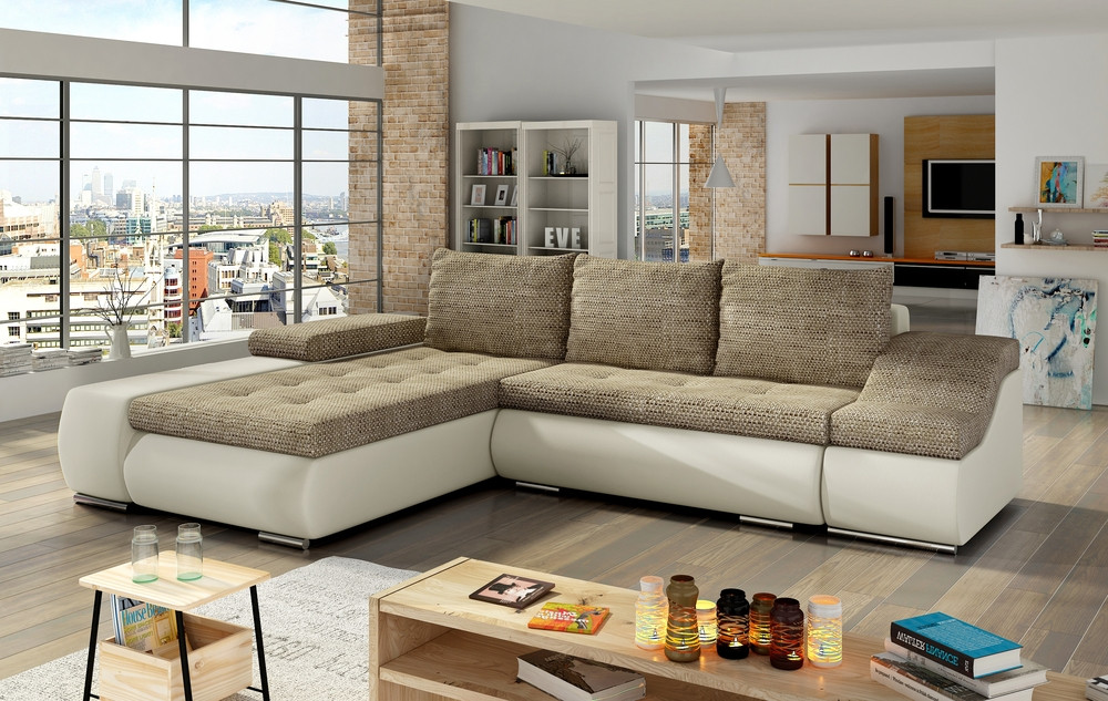 Preston corner sofa bed with storage B03/S33