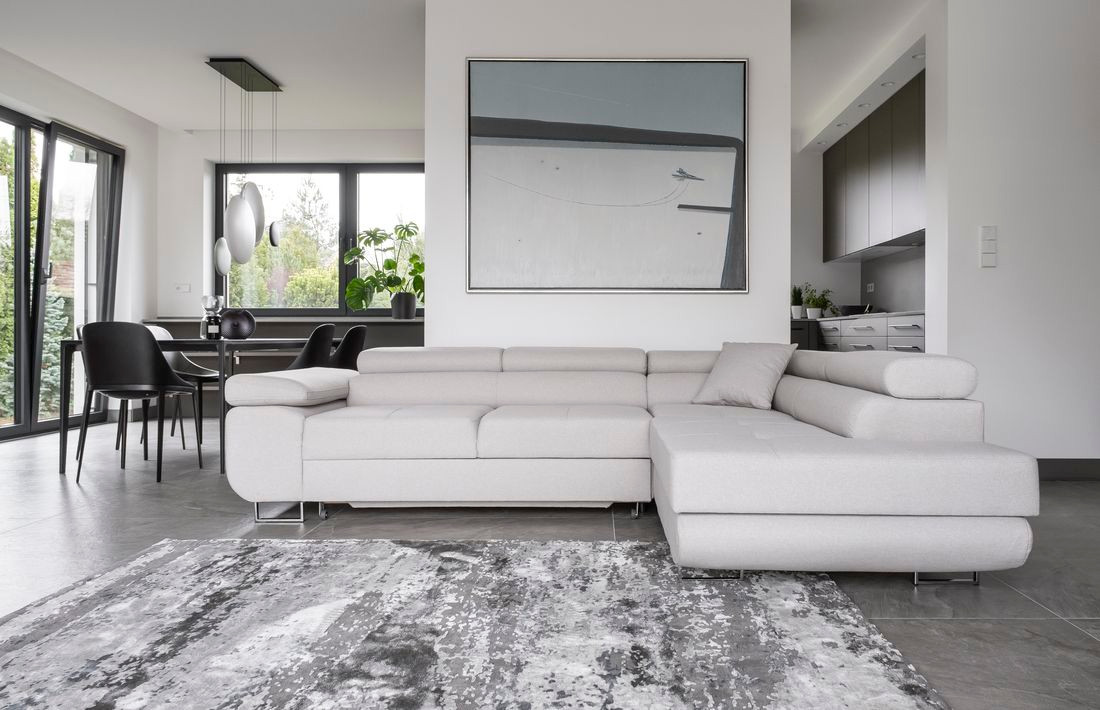 Anna corner sofa bed with storage C2