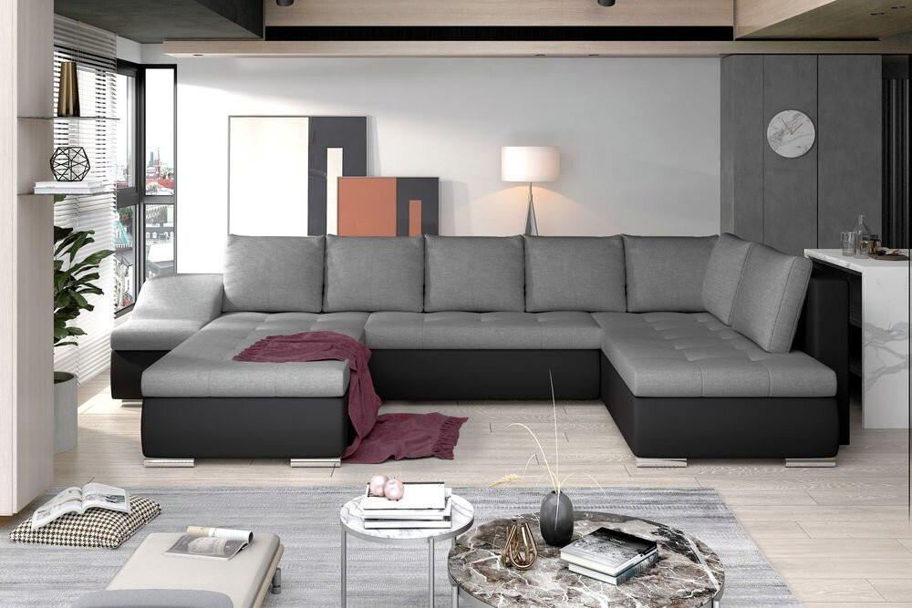 Gloucester U shaped sofa bed with storage S05/S11
