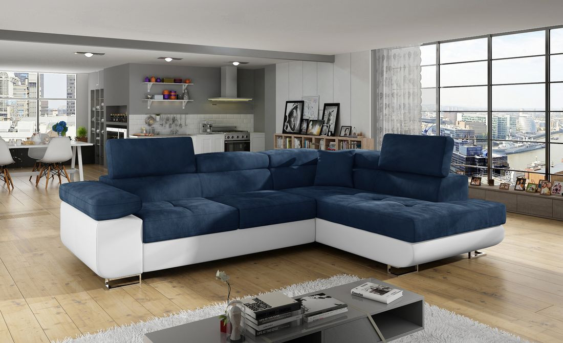 Cambridge corner sofa bed with storage K09/S17