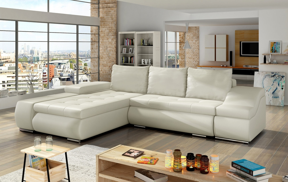 Preston corner sofa bed with storage S33