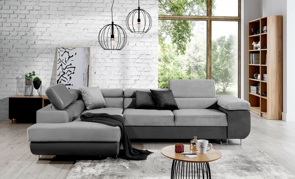 Cambridge corner sofa bed with storage M84/M97