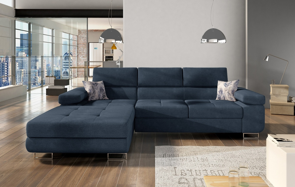 Norwich corner sofa bed with storage S76/B80