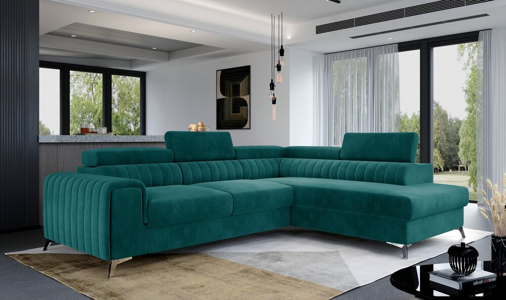 Wakefield corner sofa bed with storage M75