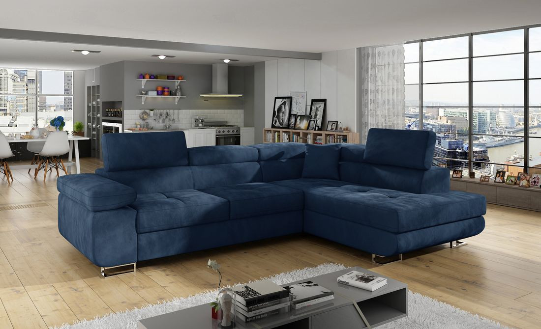 Anna corner sofa bed with storage K09