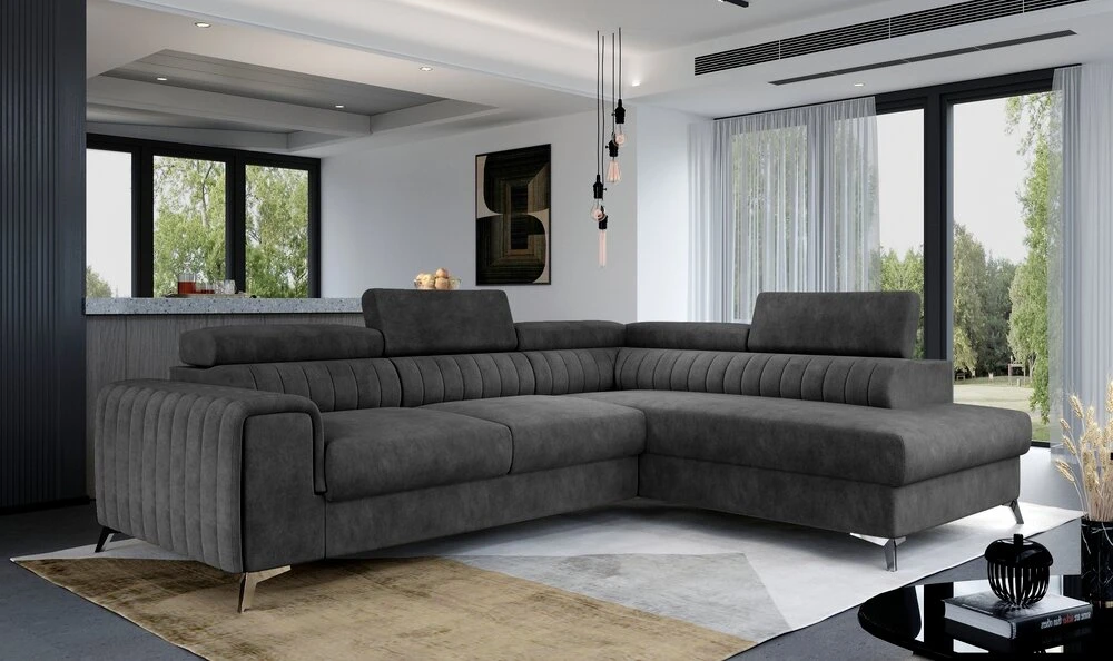 Wakefield corner sofa bed with storage D96