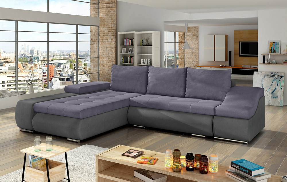 Preston corner sofa bed with storage S65/S93