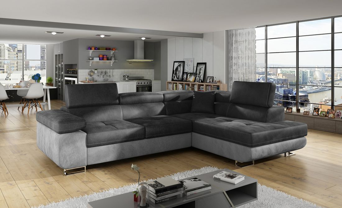Cambridge corner sofa bed with storage M97/M84
