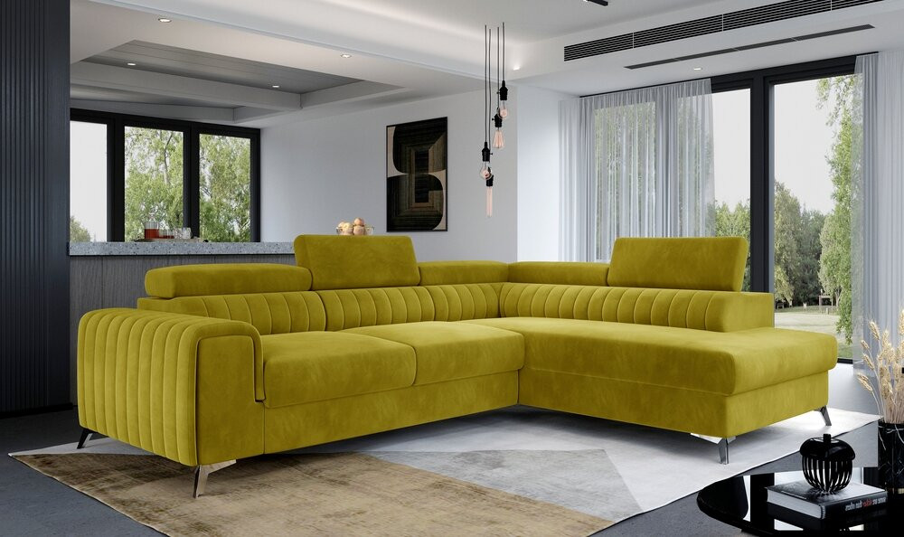 Wakefield corner sofa bed with storage M48