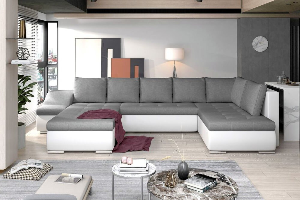 Gloucester U shaped sofa bed with storage S05/S17